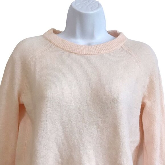 Loft pale pink sweater with Back cut out detail, Size SP - Picture 6 of 9